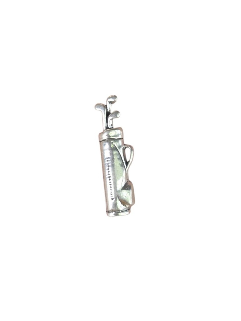 925 Silver Golf Bag Phone Charm Pendant
